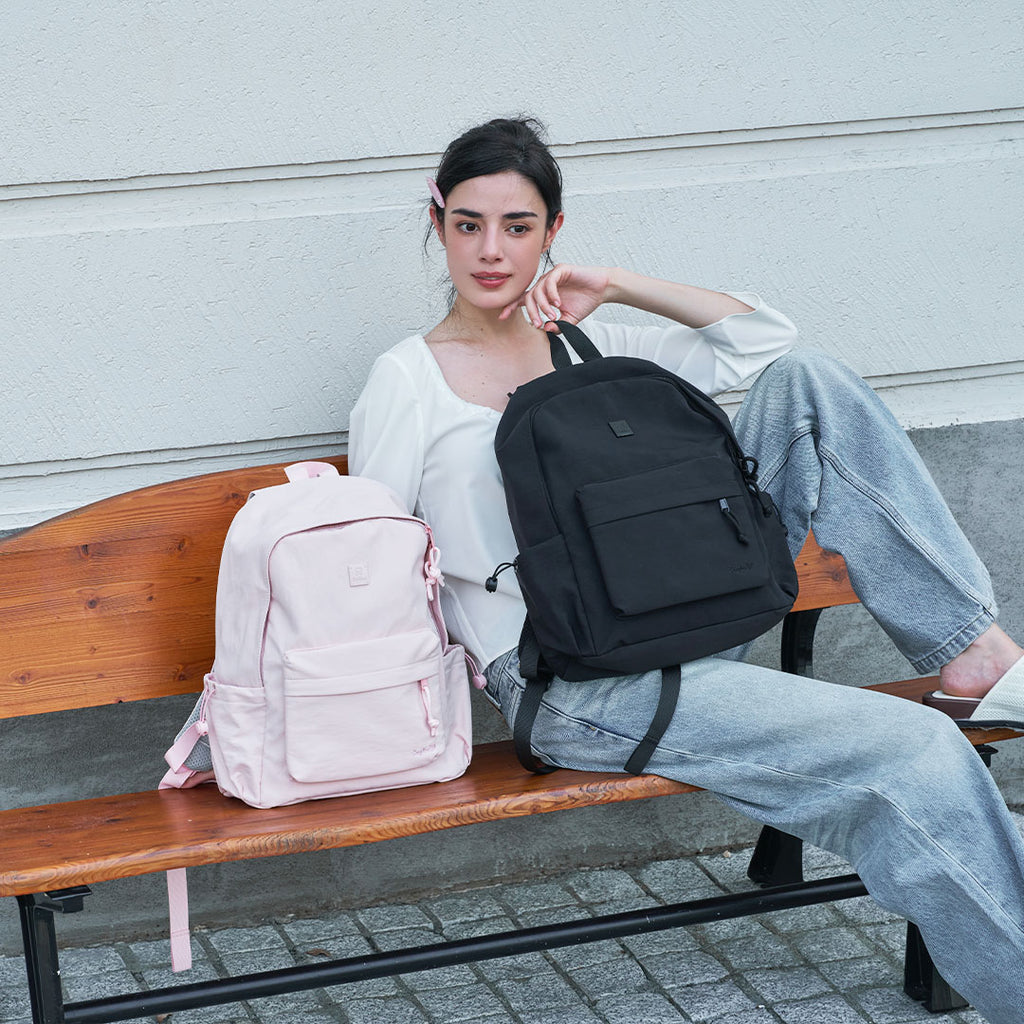 Large Capacity Laptop Backpack Chic Stylish for Women | SeaGloca - view 5
