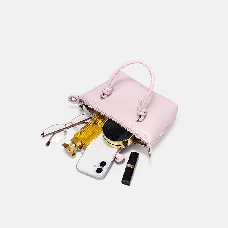 Chic Soft Leather Crossbody Bag Minimalist for Women | SeaGloca - view 8