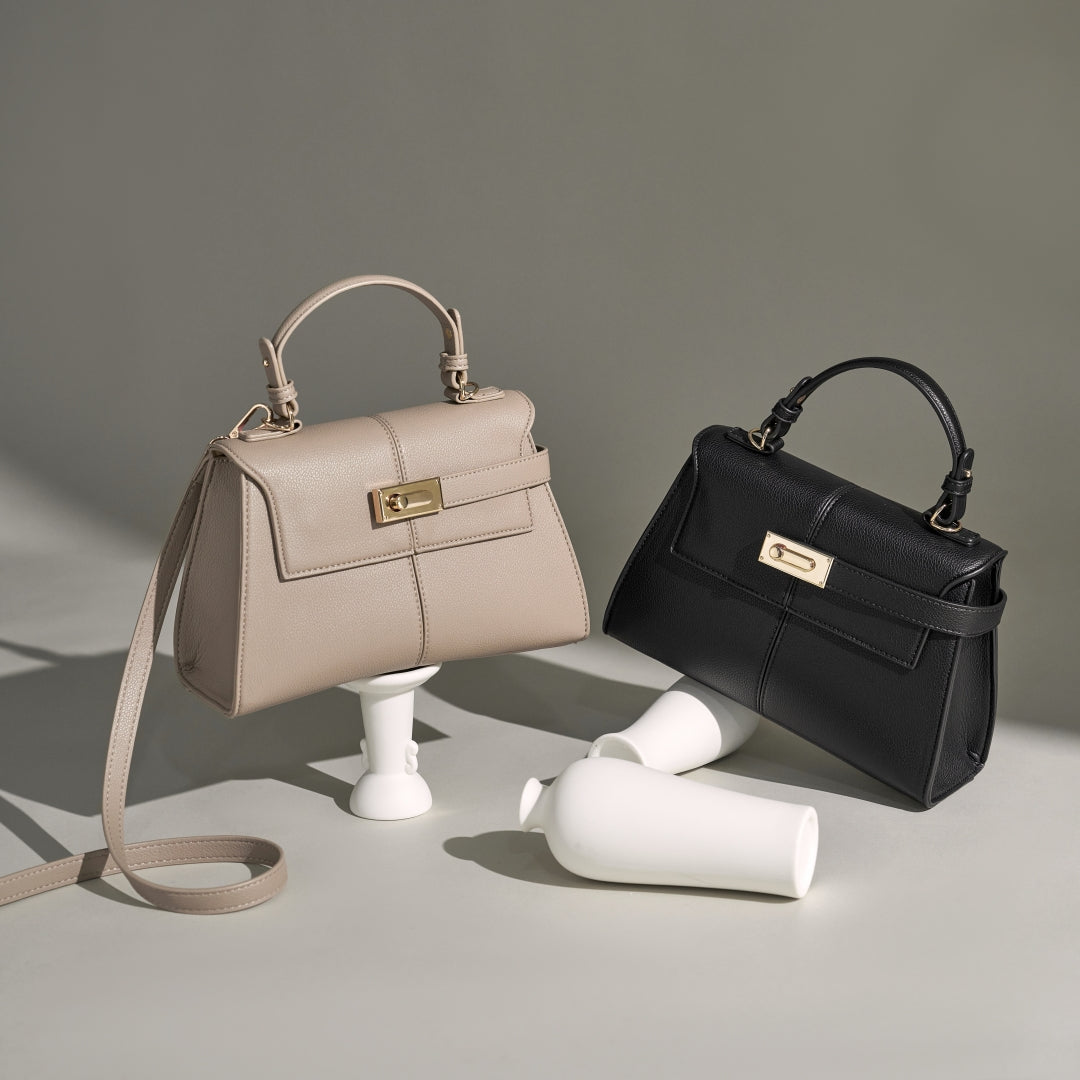Classic Textured Handheld Crossbody Bag with for Women | SeaGloca - view 2