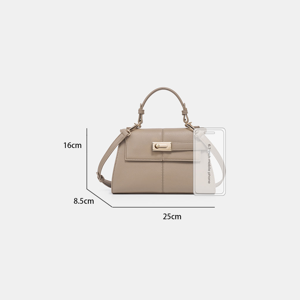 Classic Textured Handheld Crossbody Bag with for Women | SeaGloca - view 9