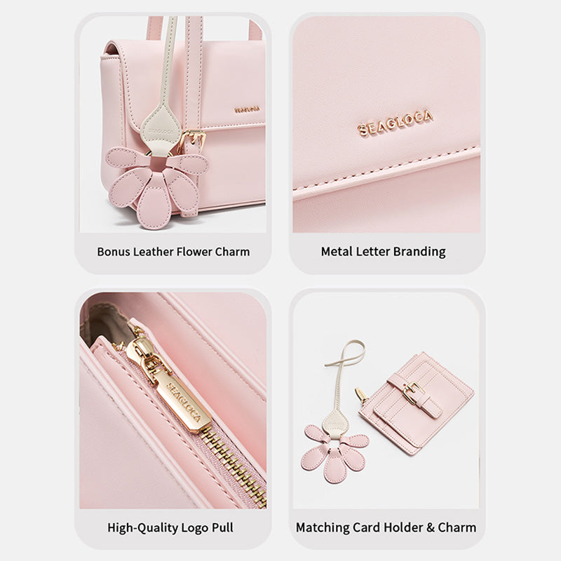 Christmas Holiday Gift Set Elegant Underarm Bag for Women | SeaGloca - view 7