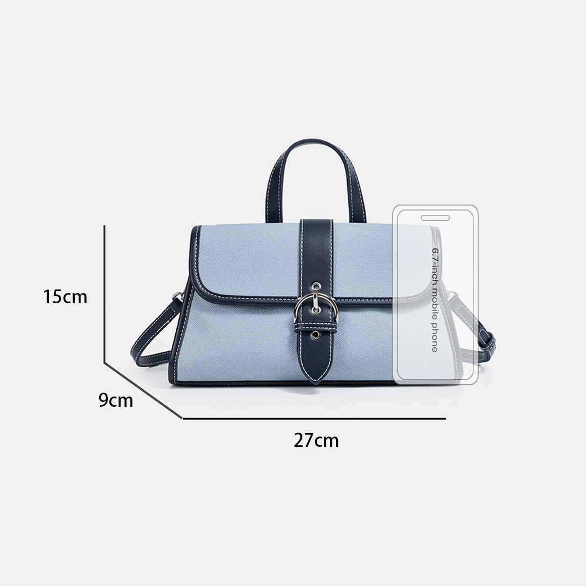 Gift Box Series Classic Outer Shell Flap Buckle for Women | SeaGloca - view 9