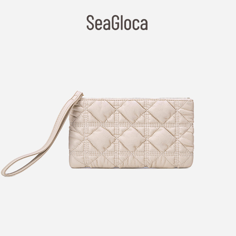 SeaGloca New Korean Fashion Soft Leather Lightweight Passport Cellphone Bag For Woman No 2326