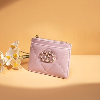 Seagloca Candy Thin Coin Purse with Card Holder For Women No 2322