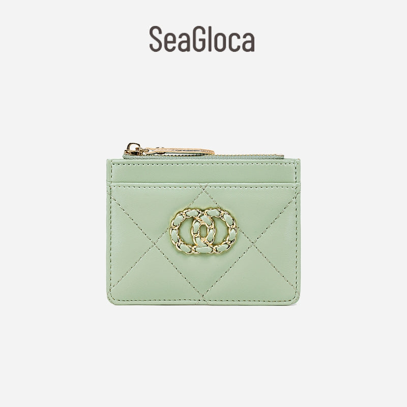 Seagloca Candy Thin Coin Purse with Card Holder For Women No 2322
