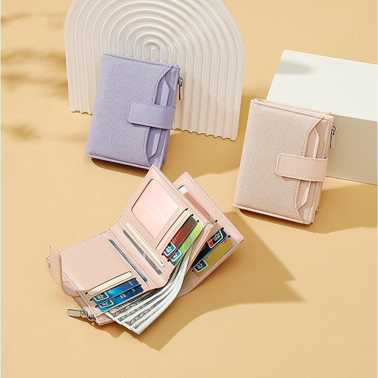SeaGloca Wallet Card Holder In One Multi-Card with Coin Purse Student Wallet For Woman No 1947