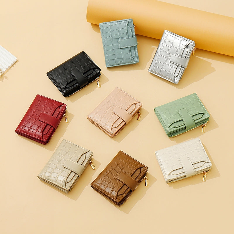 SeaGloca Wallet Card Holder In One Multi-Card with Coin Purse Student Wallet For Woman No 1947