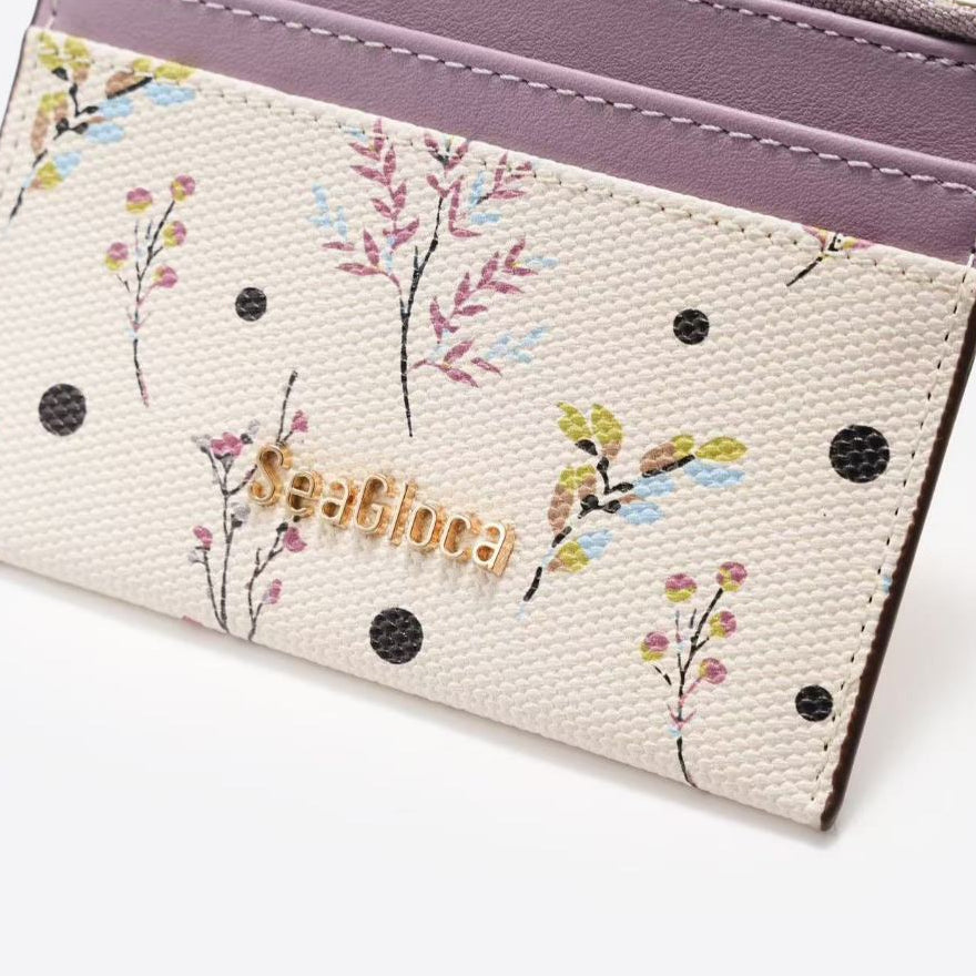 SeaGloca New Portable High-quality Leather PU Coin Purse Card Holder For Woman No 1850