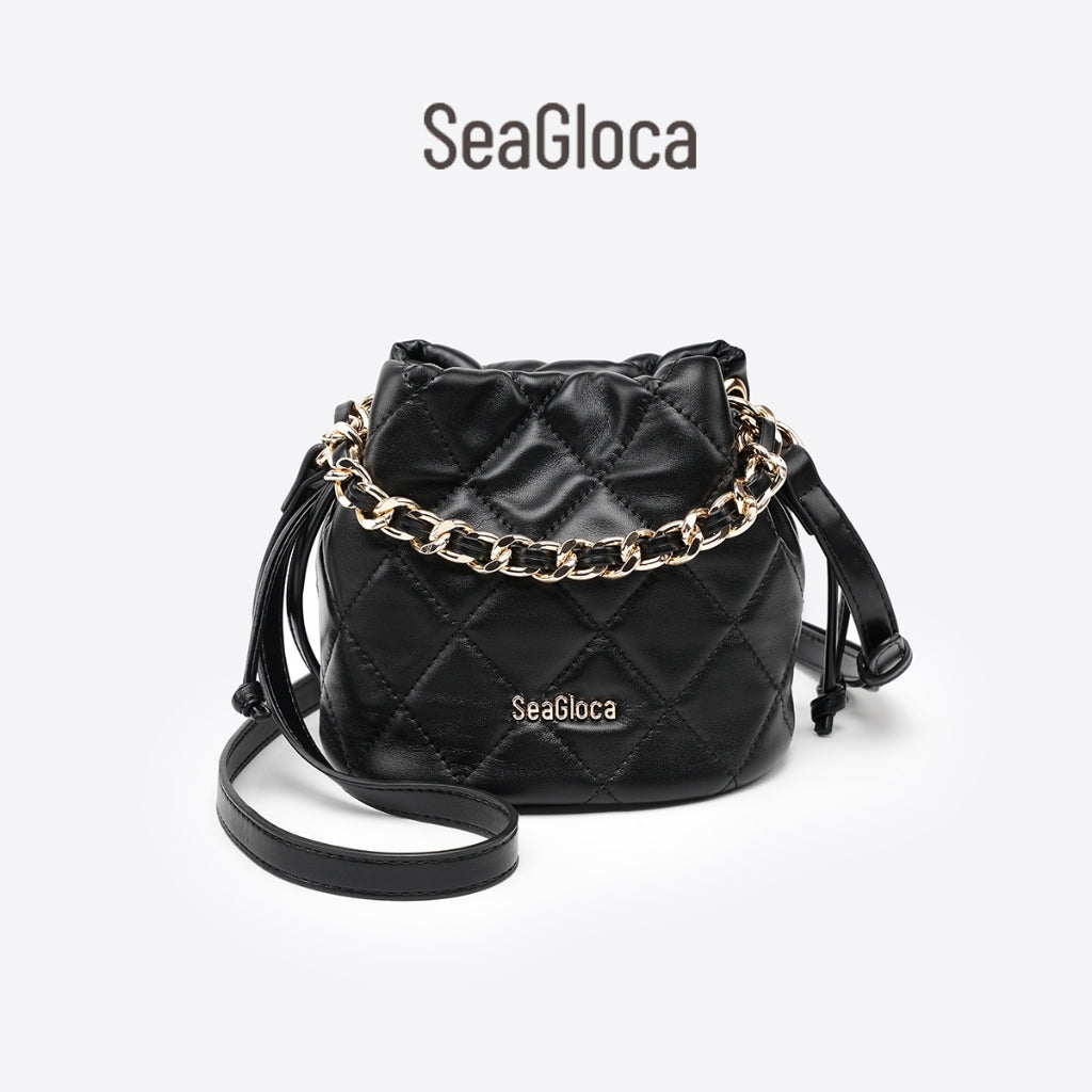 SeaGloca Bucket Bag  Crossbody Chain Bag Single Shoulder Bag For Woman No 13