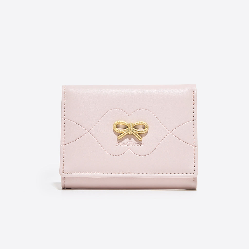 Fashion Bow Exquisite Soild Tri-fold Short for Women | SeaGloca - view 5