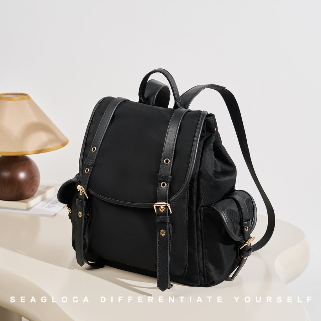 Seagloca Multifunctional Oxford Student Schoolbag Travel Backpack For Women No 1301