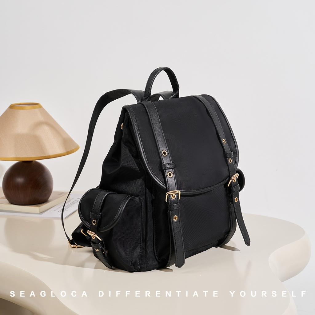 Seagloca Multifunctional Oxford Student Schoolbag Travel Backpack For Women No 1301