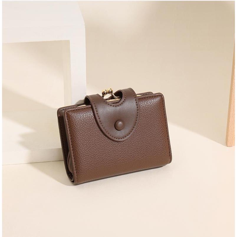 SeaGloca Multi-Function Short Wallet Integrated Card & Coin Purse Portable for Woman No 2065