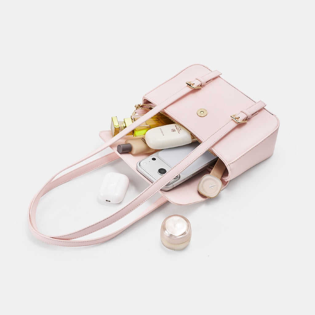 SeaGloca Christmas Holiday Gift Set Elegant Underarm Bag Matching Wallet Floral Charm Shopping Tote Bag for women No 10016