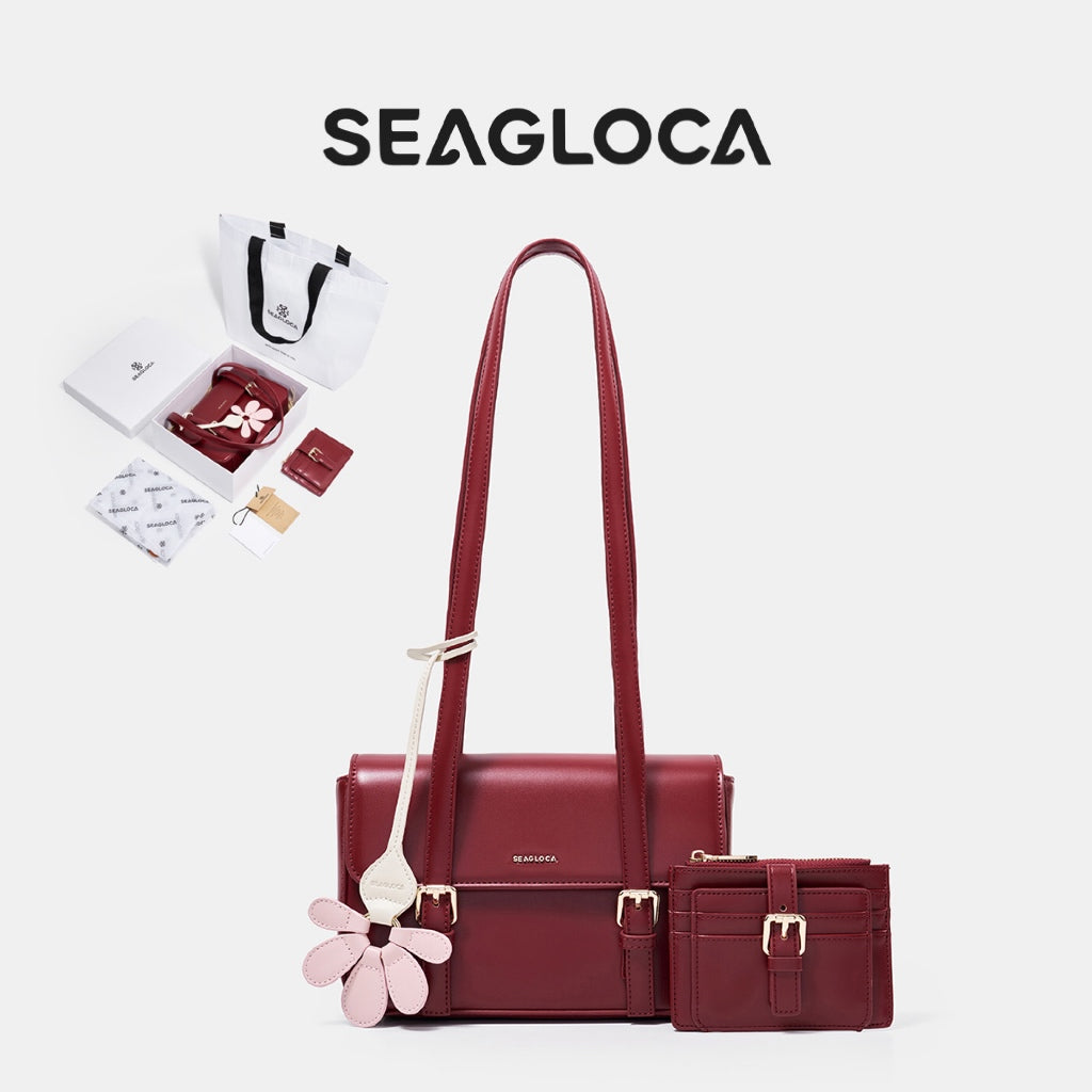 Christmas Holiday Gift Set Elegant Underarm Bag for Women | SeaGloca - view 12