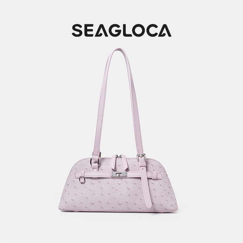 Dotted Texture Zipper Underarm Bag Adjustable for Women | SeaGloca - view 10