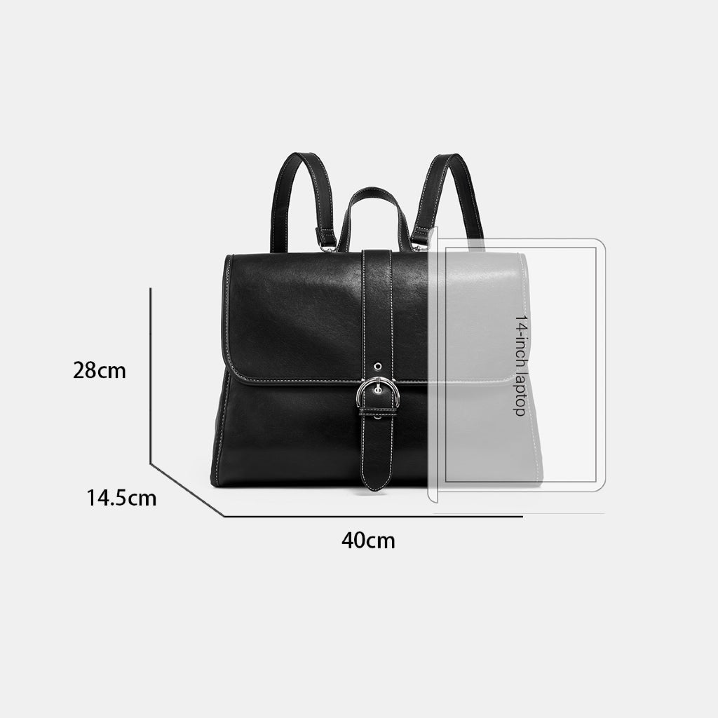 Backpack with Laptop Compartment Water Bottle for Women | SeaGloca - view 9