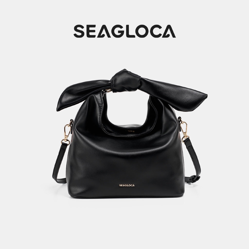 Crossbody Bag with Detachable Bow Decoration for Women | SeaGloca