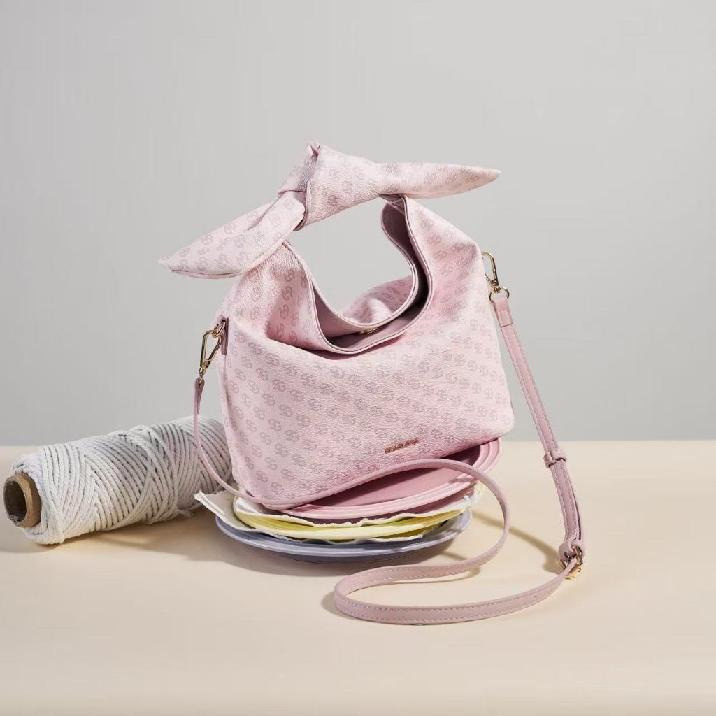 Crossbody Bag with Detachable Bow Decoration for Women | SeaGloca - view 3