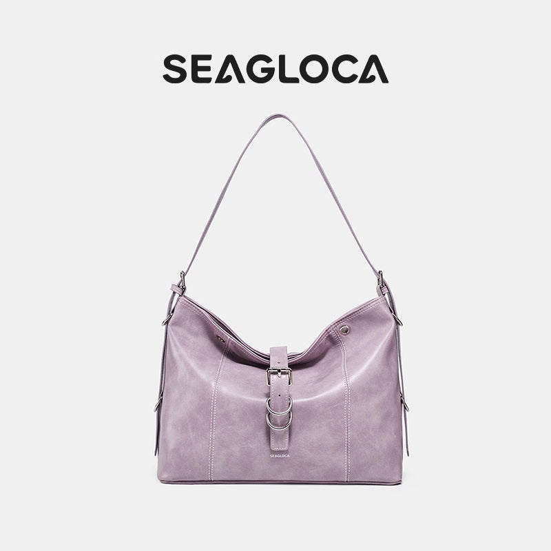 Underarm Bag with Zipper Adjustable Strap Soft for Women | SeaGloca