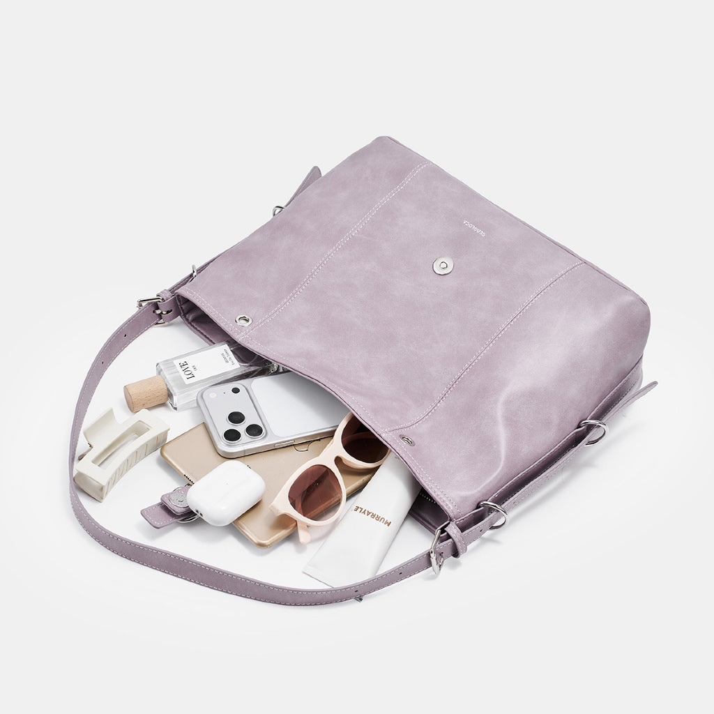 Underarm Bag with Zipper Adjustable Strap Soft for Women | SeaGloca - view 8