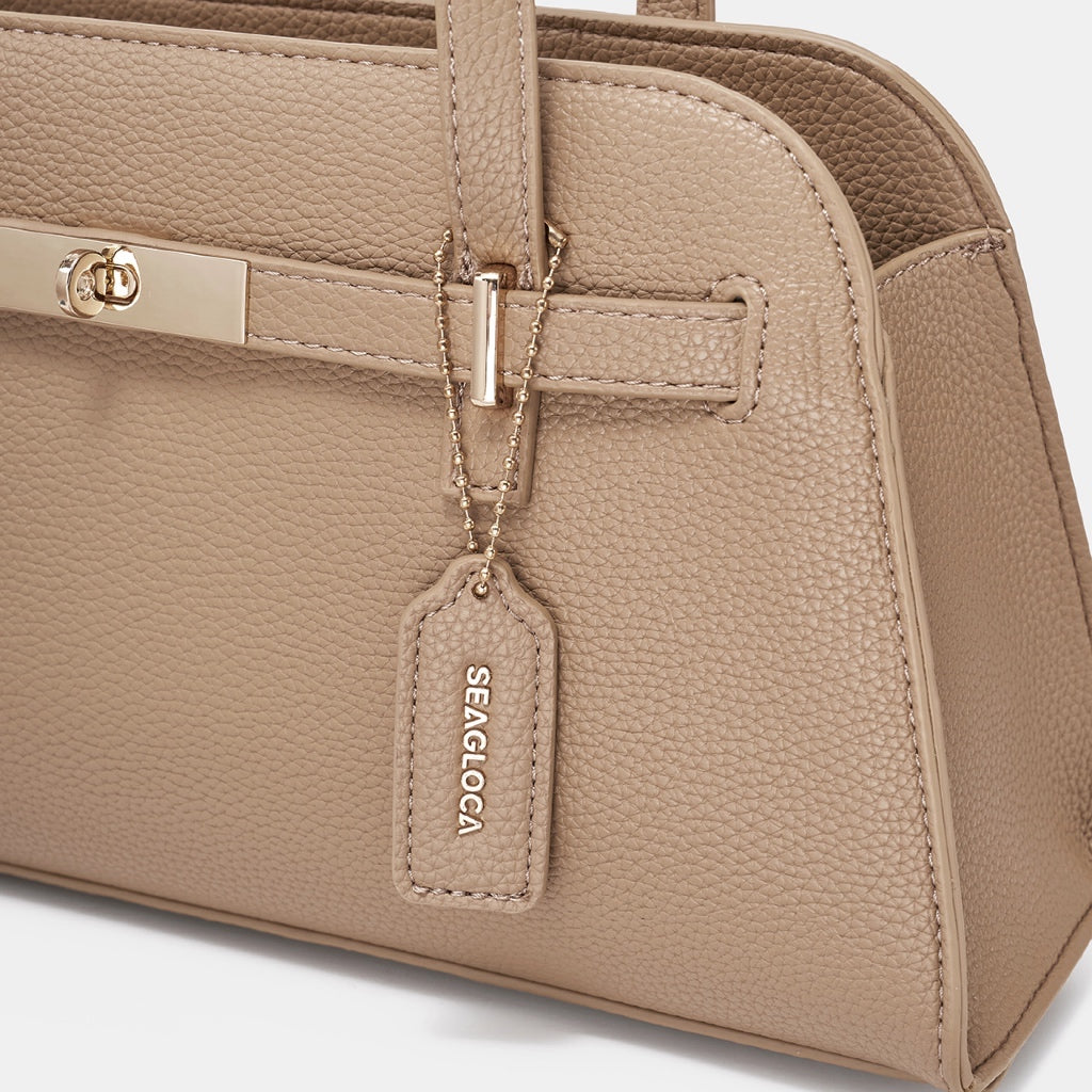 SseGloca Underarm Bag with Zipper Grain Texture for Women | SeaGloca - view 5