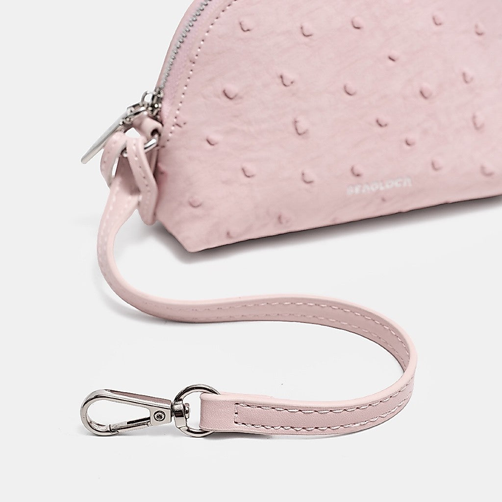 Textured Embossed Detachable Strap Zipper Coin for Women | SeaGloca - view 7